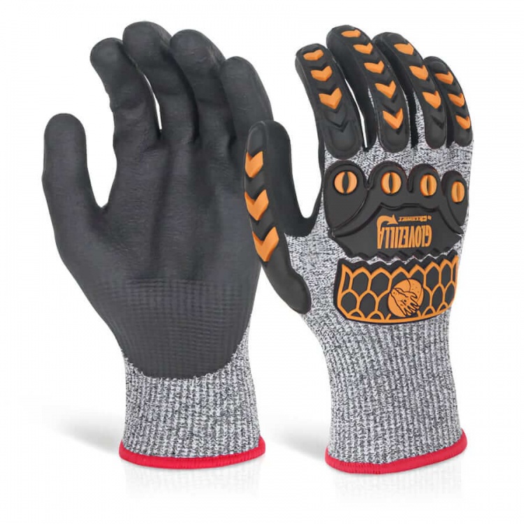 Glovezilla GZ04 Nitrile Palm Coated Glove